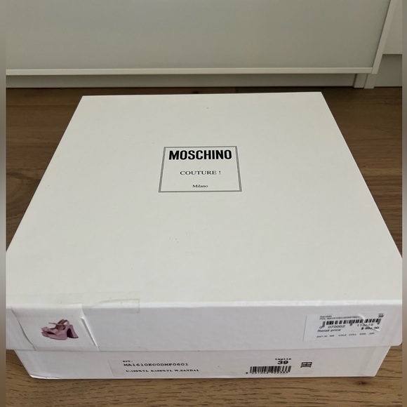 MOSCHINO
140mm Bow-Detail Platform Sandals - Picture 4 of 10